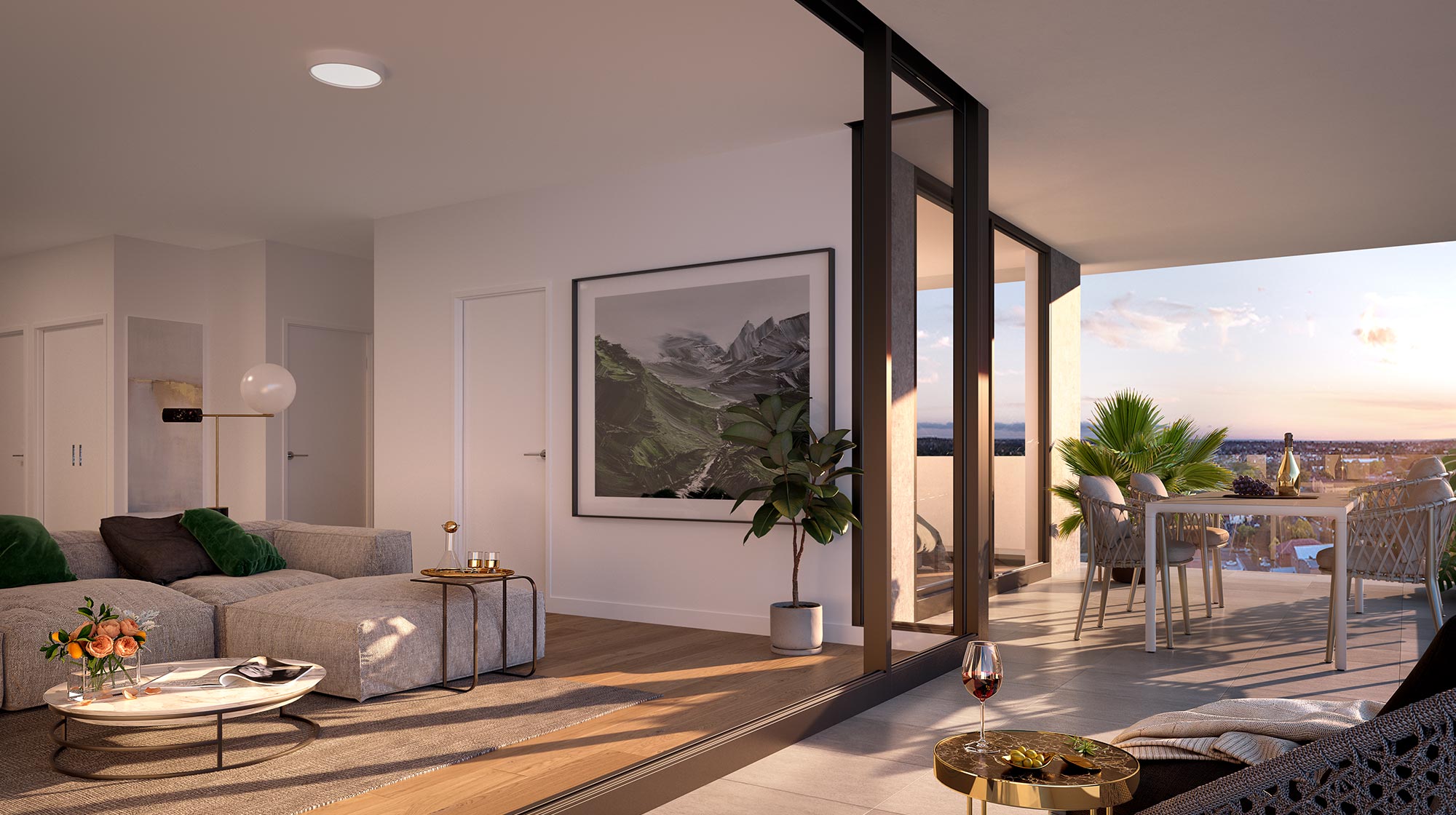 to Granville Place, Granville. Apartments for sale.