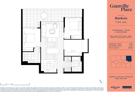 apartments study bed granville place